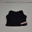 QINSEN High Neck Open Back Cropped Tops for Women Sleeveless Summer Y2K Tee Shirts Black L