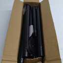 Black Long Curtain Rod Tension Shower Curtain Rods 30 to 120 inch Adjustable Spring Heavy Duty Rods for Bathroom Windows Outdoor No Drill No Slip Spliced and Telescopic Design