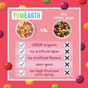 YumEarth Organic Giggles Chewy Candy - Allergy Friendly (Top 9 Free), No Artificial Dyes, Non GMO, Gluten Free, Vegan Candy Snacks - 5 Ounce Bag (Pack of 6) (EXP 10/14/27)
