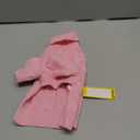 Small/Medium Dog Sweater, Warm Dog Winter Coat w/Sleeves, Comfortable High Neck Premium Dog Clothes for Mini Poodle-Best for Holidays, Daily Walks (S, Pink)