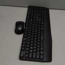 seenda Wireless Bluetooth Keyboard and Mouse Combo, COE200 Ergonomic Wireless Keyboard Mouse with Wrist Rest, Multi-Device Connection, Full-Size, Compatible for Computer/Laptop/Mac/MacBook, Black