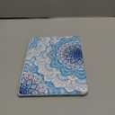 Kidcube for Samsung Galaxy Tab A9 Plus Case 11 Inch for Women Girls Folio Cover with Pencil Holder Cute Unique Design Pretty Rotating Stand Teens for Tab A9+ Plus Tablet Case SM-X210/X216/X218 (7-Blue Mandala)