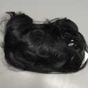 Short Straight Black Bob Wig Lord Costume Wigs with Bangs Synthetic Hair for Men Women Halloween Party