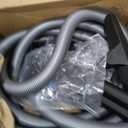 Cen-Tec Systems 95281 20 Ft. Home and Shop Vacuum Hose with Expanded Multi-Brand Power Tool Dust Collection Adapter Set and Full Attachment Kit, Black