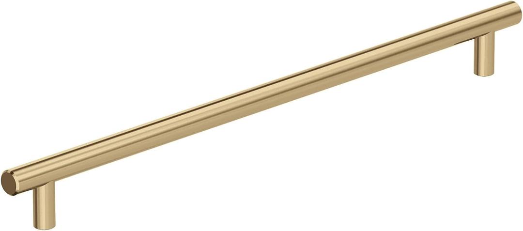 Amerock | Oversized Cabinet Hardware/Appliance Handle Pull | Champagne Bronze | 18 in (457 mm) Center-to-Center Drawer Pull | Bar Pulls | Kitchen and Bath Hardware | Furniture Hardware