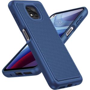 BNIUT for Motorola Moto G Power 2021 Case: Dual Layer Protective Heavy Duty Cell Phone Cover Shockproof Rugged with Non Slip Textured Back - Military Protection Bumper Tough - 6.6inch 