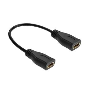 8K HDMI Female to Female Cable, 1FT, high-Speed HDMI Extension Cable, Supports 8K@60HZ, Suitable for Computers High Definition Cable for TV Set-top Box, Female to Female Connector