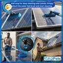 IGADPole 24 FT Washing Kit: Water-fed Brush with Soap Dispenser, Cobweb Dusters, with 6-Stage Telescoping Pole 5-24ft Pole/Window and Dusting Cleaning Kit