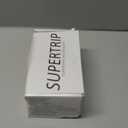 Supertrip Snow Ski Goggles Anti-Fog 100% UV Protection Snowboard Skiing Goggles (1-white Frame/Silver Lens(vlt 12%))