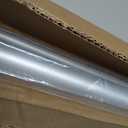 Hecis Double Layer Adjustable Crossbar and Hangers for Pipe and Drape Kit, 8-10ft Width Silvery Aluminum Backdrop Stand