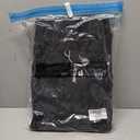 Hiistandd Women's High Waisted Cargo Pants Cotton Wide Leg Casual Pants Combat Military Work Trouser Black Medium