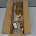 Gold Candle Sconces,Wall Mount Candle Holder,Vintage Metal Sconces for Home Decor-Set of 2.