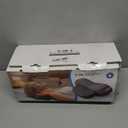 3-in-1 Neck Massager Pillow with Heating and Cervical Traction - Deep Tissue Massage for Pain Relief, Ergonomic Shoulder Massage Pillow, Neck Hump Corrector Ideal Gift for Women and Men Corded