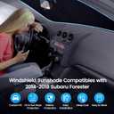 Windshield Sun Shade for 2014-2018 Subaru Forester Thicken 4-Layer Foldable Front Window Sunshade Cover Sun Visor Protector Block UV Rays