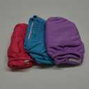 wegreeco Washable Reusable Premium Female Dog Diapers, Medium Large Small Dog Doggie Puppy & Doggy Diapers Female,Period Panties in Heat (Pack of 3, Medium) (Medium (12"-15" Waist), Bright Color)