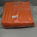 Robuy Foldable Cube Storage Bins Set of 4 Fabric Storage Boxes with Dual Metal Handles for Organizing Clothes, Toys, Towels 13x13x13 inch (13x13x13 inch, 4Pack Orange)