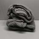 Electric Heated Blanket Twin Size 62"84" with 9 Heating Levels & 1-10Hs Auto Off, Heating Blankets Double Sided Plush Sherpa, Energy Efficient, Machine Washable, Light Gray