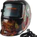 Auto Darkening Welding Helmet, Solar Powered Welding Hood with Adjustable Shade 4/9-13 for Tig Mig Arc Welder Mask (Casino)