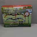 Bow and Arrow Set for Kids, 2-Pack LED Light Up Archery Set with 20 Suction Cup Arrows, Indoor and Outdoor Toy for Boys Girls Age 4-8 8-12 with Standing Target&2 Quivers, Birthday Gift 3-12 Years Old