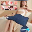 Heating Pad for Back 33"x17", Electric Heating Pads Large for Period Cramps Relief and Shoulder Pain, 9 Heat Settings, Machine Washable, Auto Shut Off, Birthday & Christmas Gifts for Women, Mom