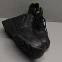 DRKA Water Resistant Steel Toe Work Boots For Men,6'' EH-Rated Safety Boots (9, Black977)