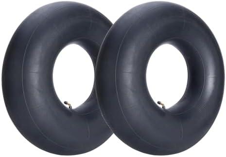 (2-Pack) Fastvert 16x6.50-8 / 16x7.50-8 Heavy-Duty Inner Tubes with TR-87 Bent Valve Stem – Compatible with Lawn Mowers, Tractors, Wheelbarrows & More