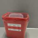 Alcedo Sharps Container for Home Use 2 Gallon (2-Pack) | Biohazard Needle and Syringe Disposal | Professional Medical Grade