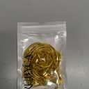 RUBYCA 10pcs 7.1" Gold Color Clasp European Snake Chain Charm Bracelet fit Charm Beads DIY