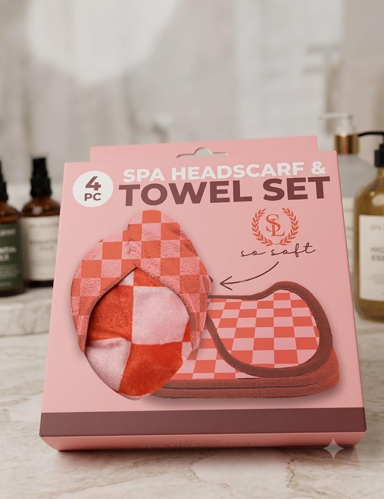 Spa Headscarf Towel Set