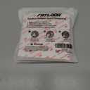 5 x 200PCS Cabinet Bumpers Clear Rubber Bumpers Self Adhesive, Soft Close Cabinet Door Bumper Dots, Sound Dampening Cupboard Door Bumpers Pads for Kitchen Drawers, Picture Frames, Furniture