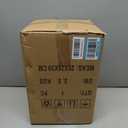 Ginger Jars for Home Decor, White and Gold Vase, Decorative Ceramic Ginger jar with lid, Porcelain Flower Vase for Centerpieces Jarrones, Storage jar, Table Center Vase, Temple Jar(14in)