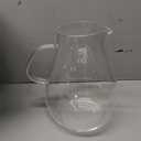 Glass Pitcher with Lid, 50oz / 1.5L Water Jug for Hot and Cold Beverages – Heat-Resistant Carafe for Tea, Juice, Coffee, and More