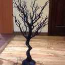 Black Sparkly Decorative Tree size 28 in