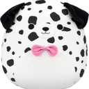 Squishmallows Original 20in Dustin The Dalmatian with Bowtie  Official Jazwares Plush (Jumbo)