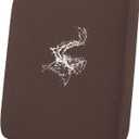 hyha Waterproof Couch Cushion Covers for Pets, Non Slip Sofa Seat Cover for Dogs Washable, Soft Thick Stretch Jacquard Fabric, Sofa Slipcovers with Elastic Bottom (1 Piece for Backrest L, Brown)