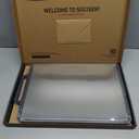 Titanium Cutting Boards for Kitchen Chopping Board with Handle Large Big Small Kitchen Meat Butcher Block Double Sided Pure Titanium and Wheat Straw PP Not Wood Bamboo Plastic Teak Grey/Beige (1pc: 18.9"L  12.2"W)