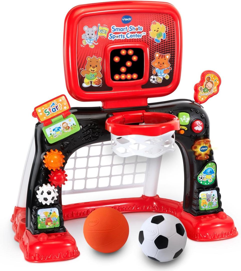 VTech Smart Shots Sports Center (Frustration Free Packaging), Red, 22.8" X 24" X 16.5"