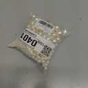 2000PCS Pearls for Crafting, Ivory No Hole Beads for Centerpieces Vases, Assorted Sizes Bulk Fake Pearls Beads for Vase Filler, Candles Centerpiece, DIY Crafts, Jewelry Making (4/6/8/10/14/20mm)