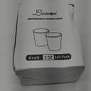 Lamosi 600 Pack 3 OZ Kraft Paper Cups, Disposable Bathroom Cups, Small Mouthwash Cup, Hot/Cold Beverage Cup for Home, Kitchen, Stores
