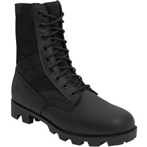 ROTHCO G.I. TYPE BLACK STEEL TOE JUNGLE BOOT
  13R