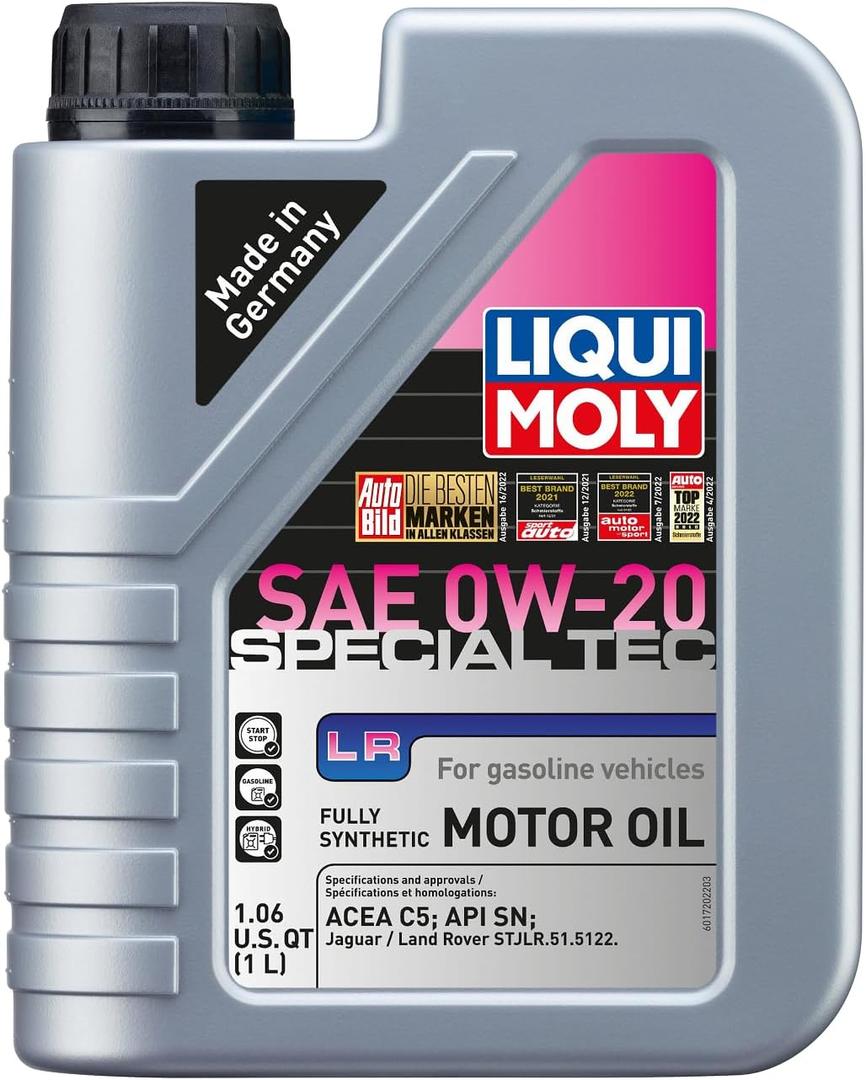 LIQUI MOLY Special Tec LR SAE 0W-20 | 1 L | Fully synthetic engine oil | SKU: 20408