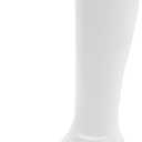 Enelauge Gogo Boots for Women Square Toe Chunky Knee High Boots Side Zipper Boot Disco Costumes Dress Party Boots (6.5)