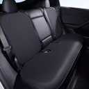 TOPABYTE Car Seat Cover Full Set for Tesla Model Y Juniper 2020-2026 Seat Cushion Cover Interior Seat Protector for Model Y Launch Series Accessories, Black