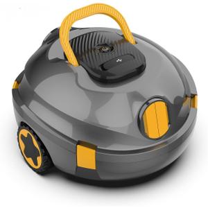 Y20 Robotic Pool Cleaner, Cordless Pool Vacuum for Above Ground & Inground Flat Pools with Dual Motors, 130 Min Runtime, Auto-Parking, Powerful Pool Vacuum Robot for Up to 1200 Sq.Ft