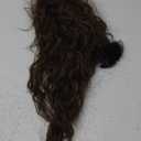 ALXNAN Claw Clip Ponytail Extensions Long Curly Claw Ponytail Extension For Women Medium Brown Synthetic Hairpiece for Daily Party Use 26 Inch