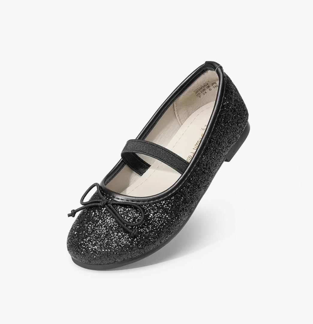 DREAM PAIRS Toddler Girls Dress Shoes Party Wedding Flower Girl Ballet Flats 7