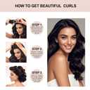Heatless Curls Overnight Set - Jumbo Overnight Hair Curlers to Sleep In, Soft Velvet Hair Rollers for Women, No Damage Curls Styling Tools 6pcs