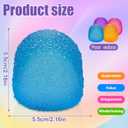 4PCS Stress Balls,Squishy Fidget Toys for Kids and Adults, Super Solid Sugar Balls for Classroom Prize Favors Easter Basket Stuffers & Easter Gifts