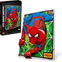LEGO Art The Amazing Spider-Man 31209 Build & Display Home Decor Wall Art Kit, Nostalgic Super Hero Gift for Adults or Back to School Gift for Teen Spider-Man Fans