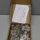 Ravinte 4 Pack 2 Pairs European Kitchen Cabinet Hinges Soft Close Full Overlay Cabinet Door Hinges Heavy-Duty Frameless Adjustable Concealed Cabinet Cup Hinge